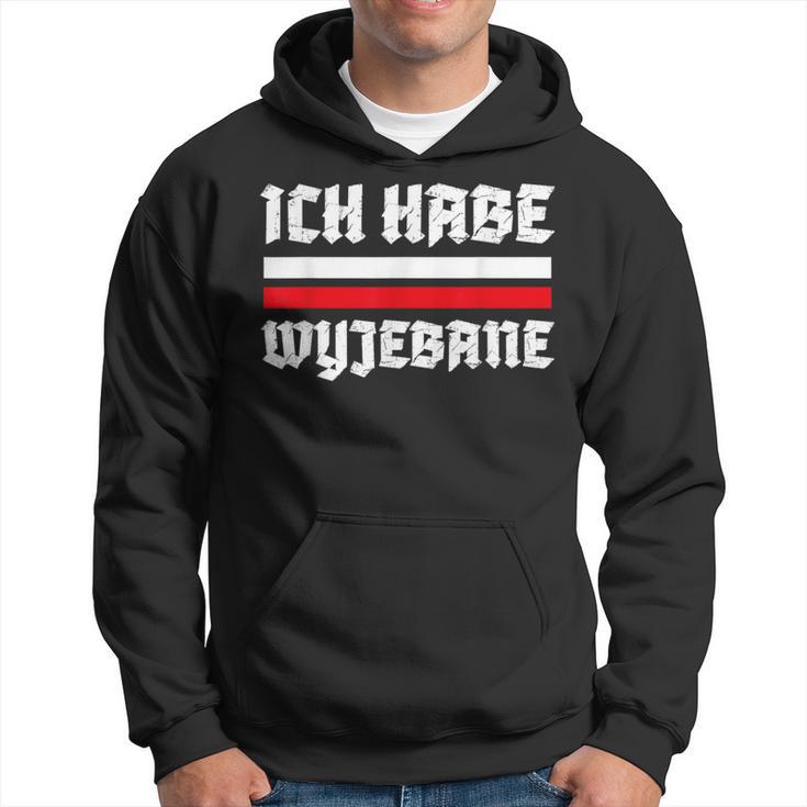 Ich Habe Wyjebane Polska Black Hoodie