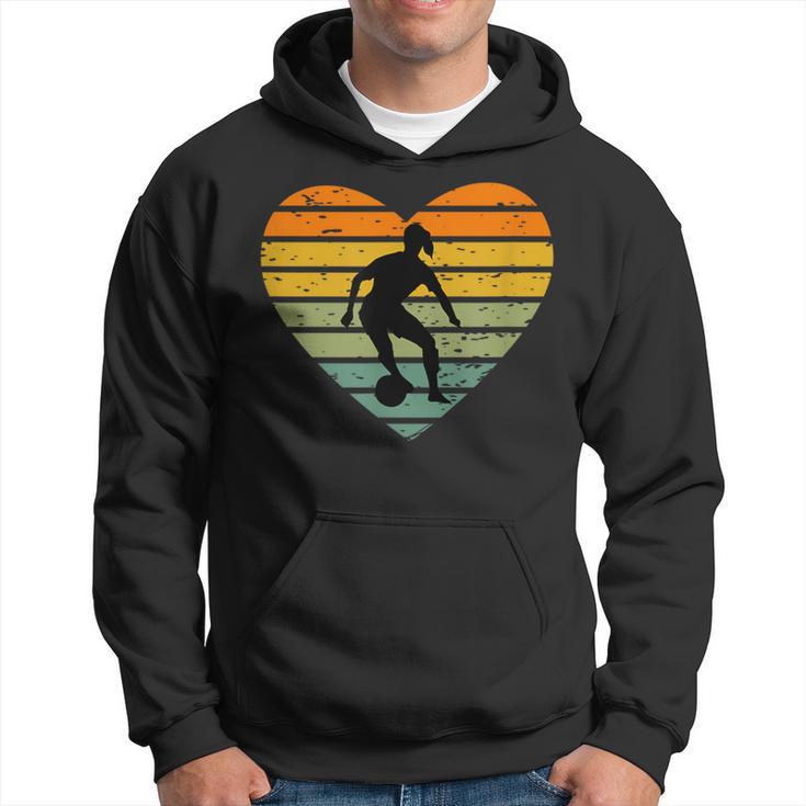 Ich Liebe Frauenfußball Damenmannschaft Fußball Fußballerin Hoodie