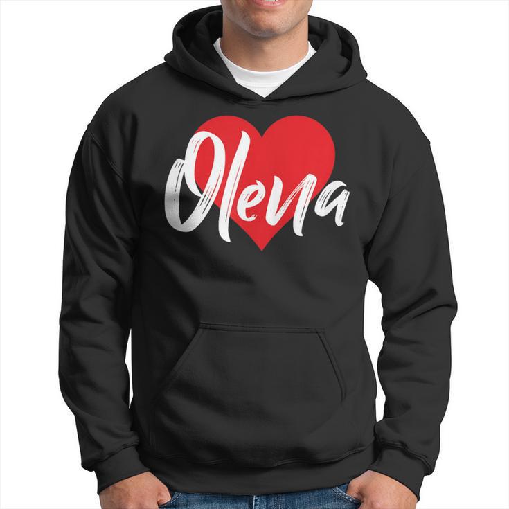 Ich Liebe Olena Hoodie