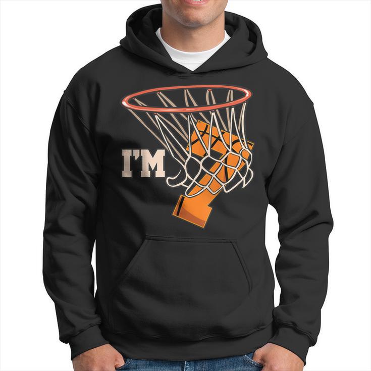 I'm 7 Basketball Theme Birthday Party Celebration 7Th Hoodie