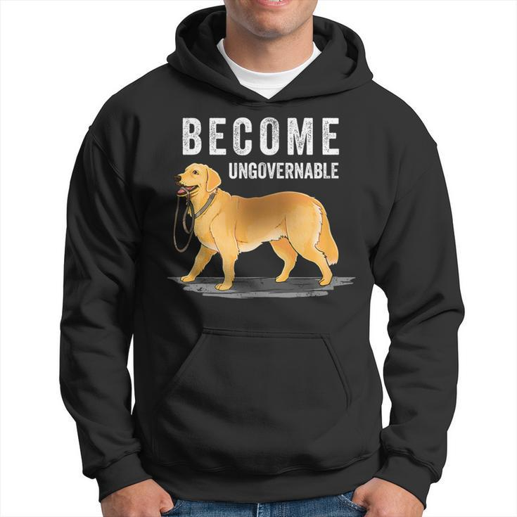 Independent Dog Holding Own Leash Become Ungovernable Hoodie