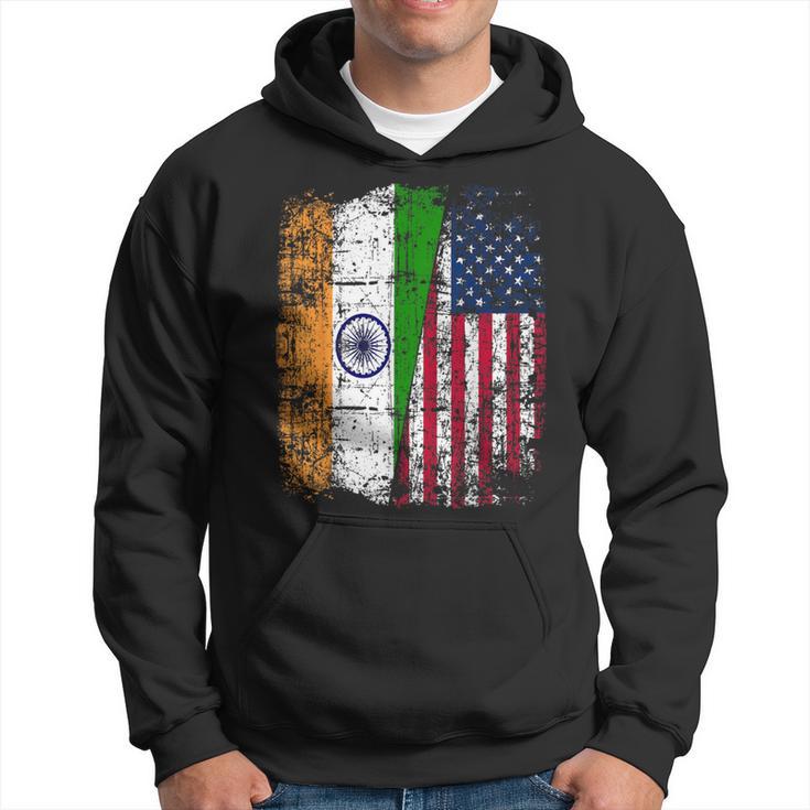 India Usa Flag Indian American Hoodie