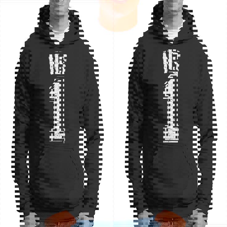 Ines Supporter Numéro 1 Biggest Fan Sweat à capuche