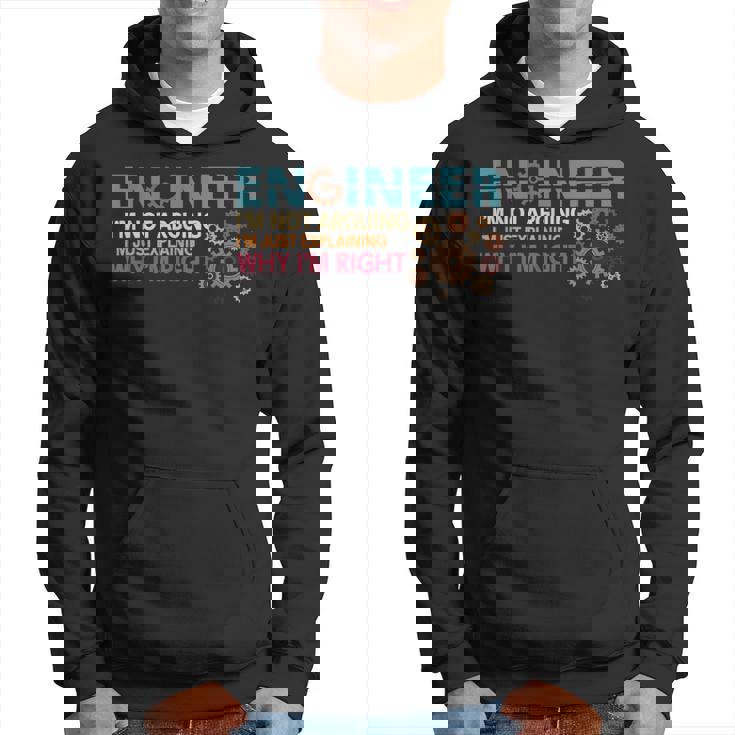 Ingeniero No Arguing Engineering Quote Engineers Sudadera