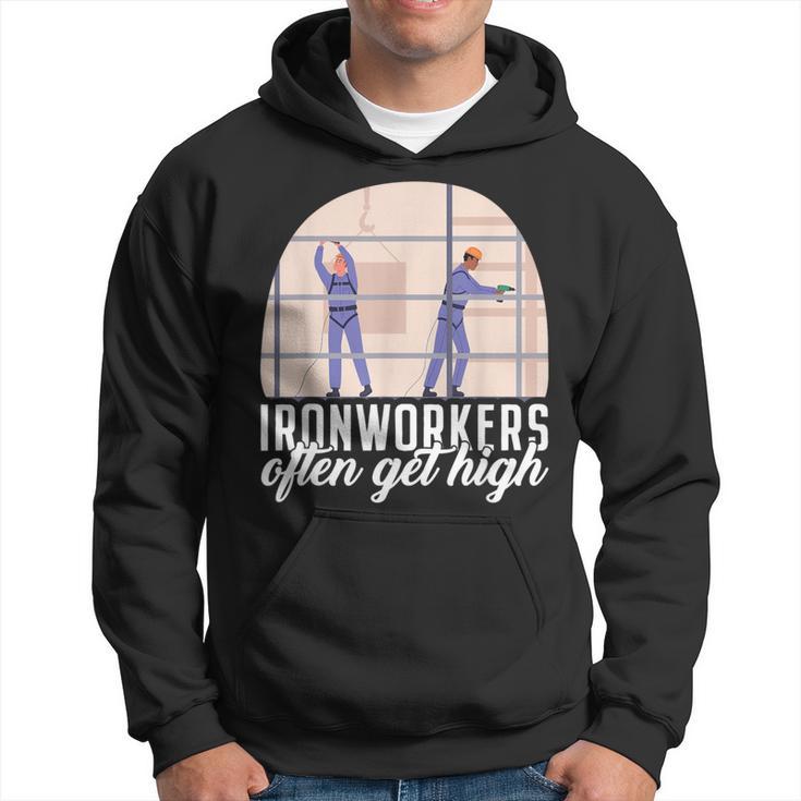 Ironworkers American Worker Patriotic Laborer Local Union Hoodie