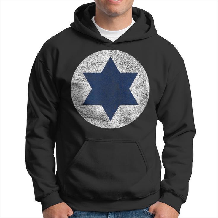 Israeli Air Force Israel Defense Roundel Flag Star Of David Hoodie