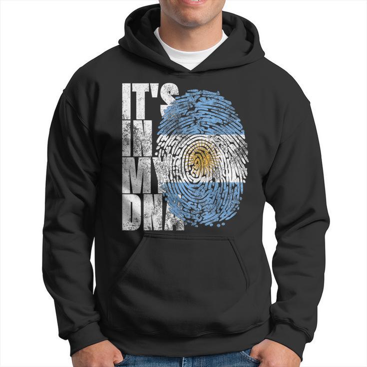 It's In My Dna Argentinian Cool Hispanic Argentina Flag Hoodie