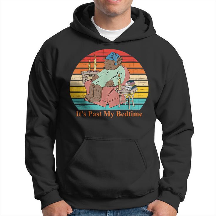 It's Past My Bedtime Bear Vintage Hoodie