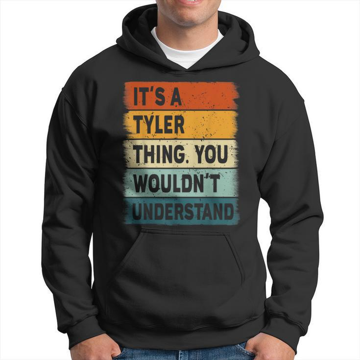 It's A Tyler Thing Tyler Name Personalized Hoodie