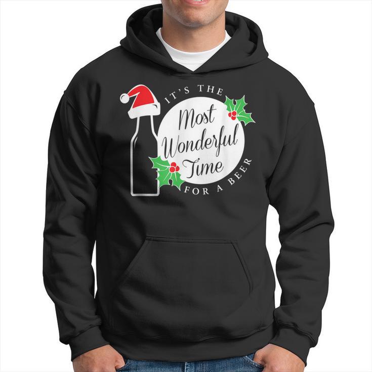 It's The Most Wonderful Time For Beer  Christmas Hoodie