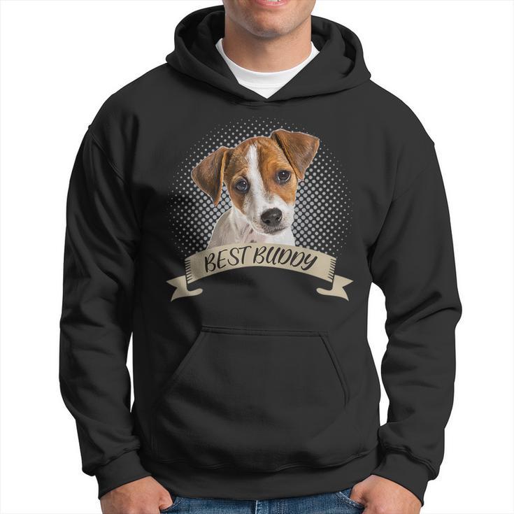 Jack Russel Terrier Best Friend Dog Portrait Kapuzenpullover