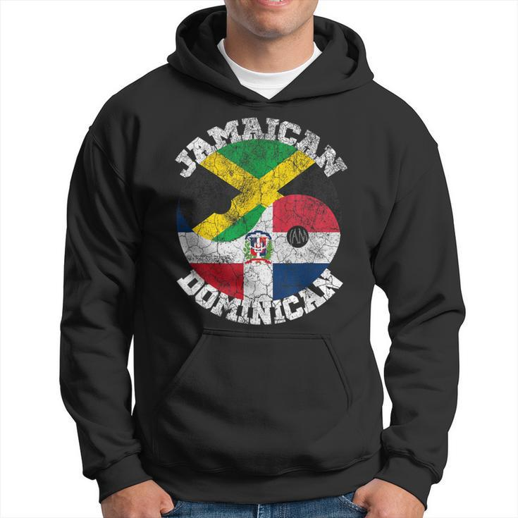 Jamaican Dominican Flag Dominican And Jamaica Flag Hoodie