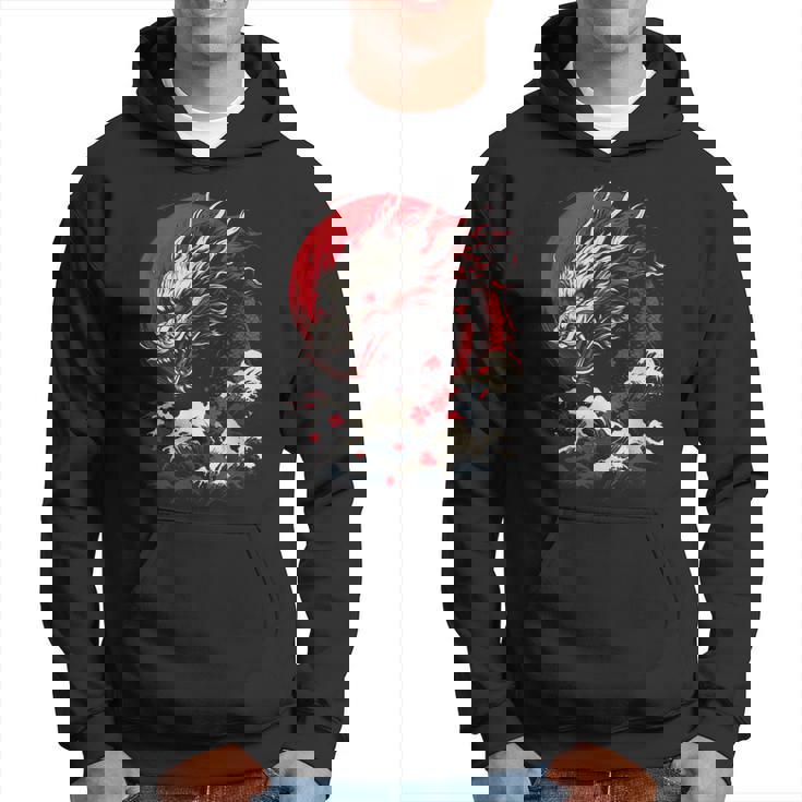 Japanese Japanese Japanese Landscape Mythology Hoodie