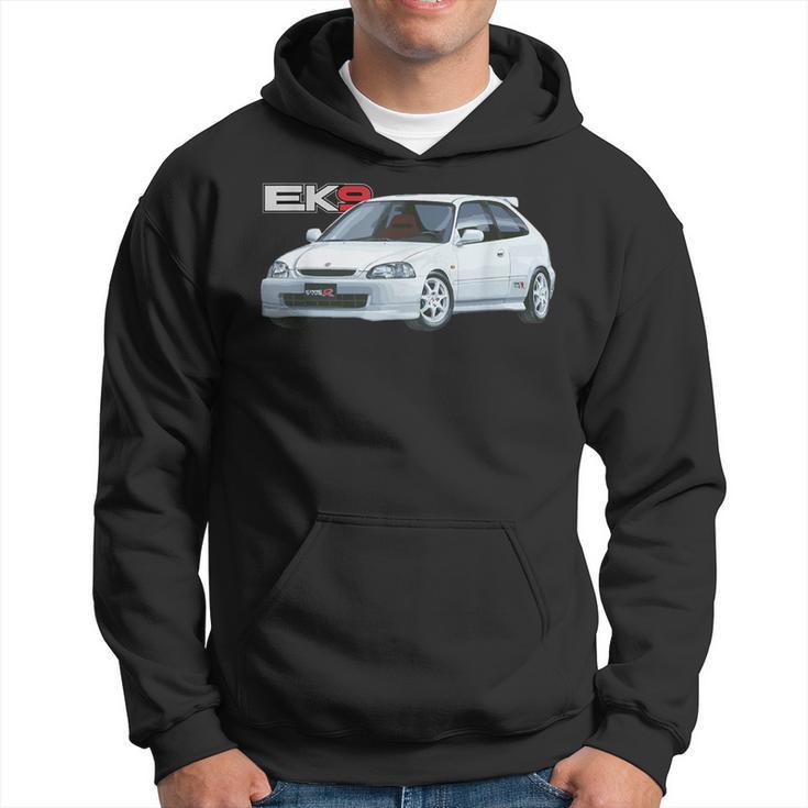 Jdm Car Type Ek9 Hatch Sport Dx Manual 5 Speed B16 Hoodie