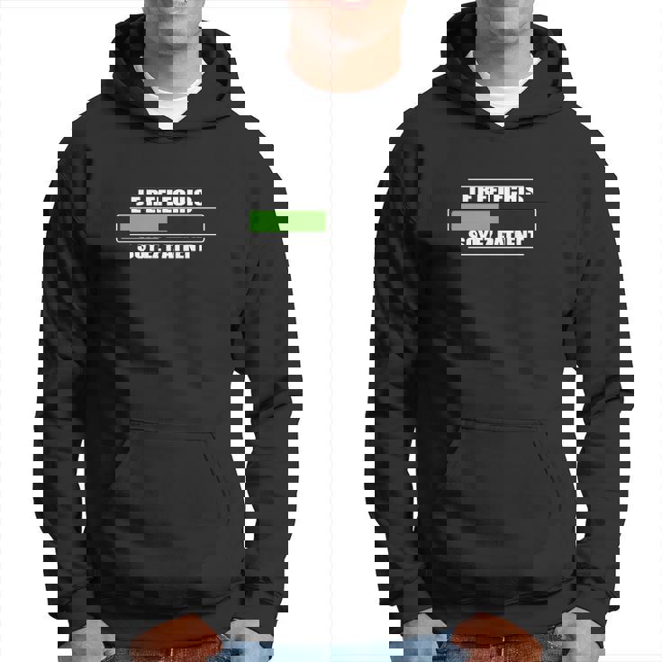 Je Réfléchis Soyez Patient Sweat à capuche