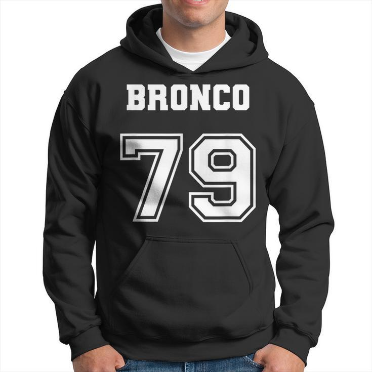 Jersey Style Bronco 79 1979 Old School Suv 4X4 Offroad Truck Hoodie