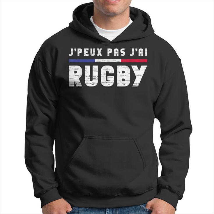 Sweat à Capuche Rugby France – Design Stylé Avec Silhouette Joueur – Cadeau Pour Fans De Rugby – Coupe Classique, 241 G – Homme, Femme, Junior - 12