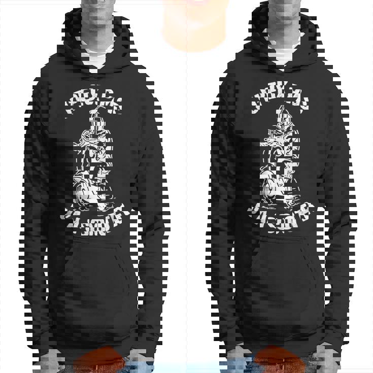 J'peux Pas J'ai Scooter Humour Cadeau Moto Motards Sweat à capuche