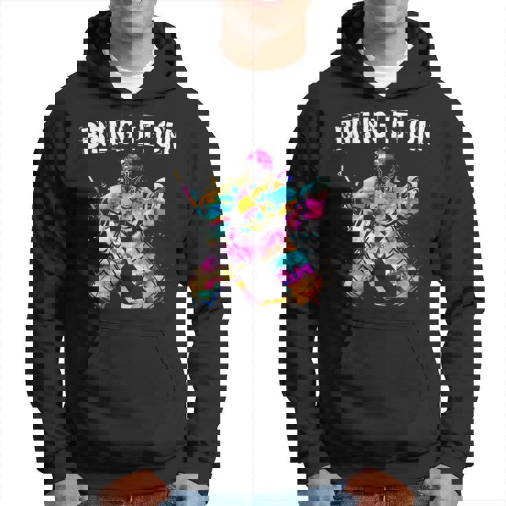 Jugador De Hockey Sobre Hielo Portero Hockey Goalie Hockey Regalo Sudadera