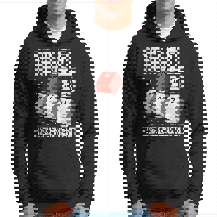 Jugador Nivel 40 Desbloqueado Cumpleaños Gaming Sudadera