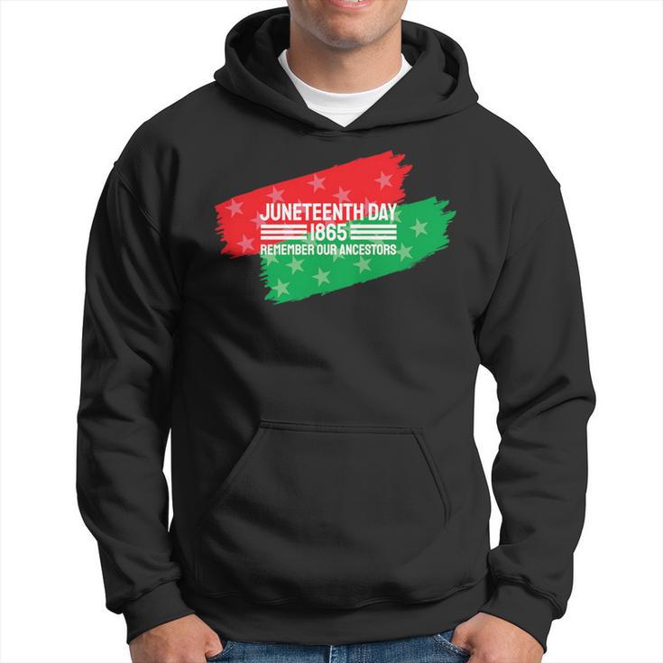 Junenth 1865 Remember Our Ancestors American Black Hoodie