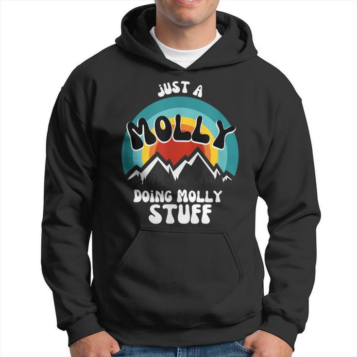 Just A Molly Doing Molly Stuff Vintage Hoodie
