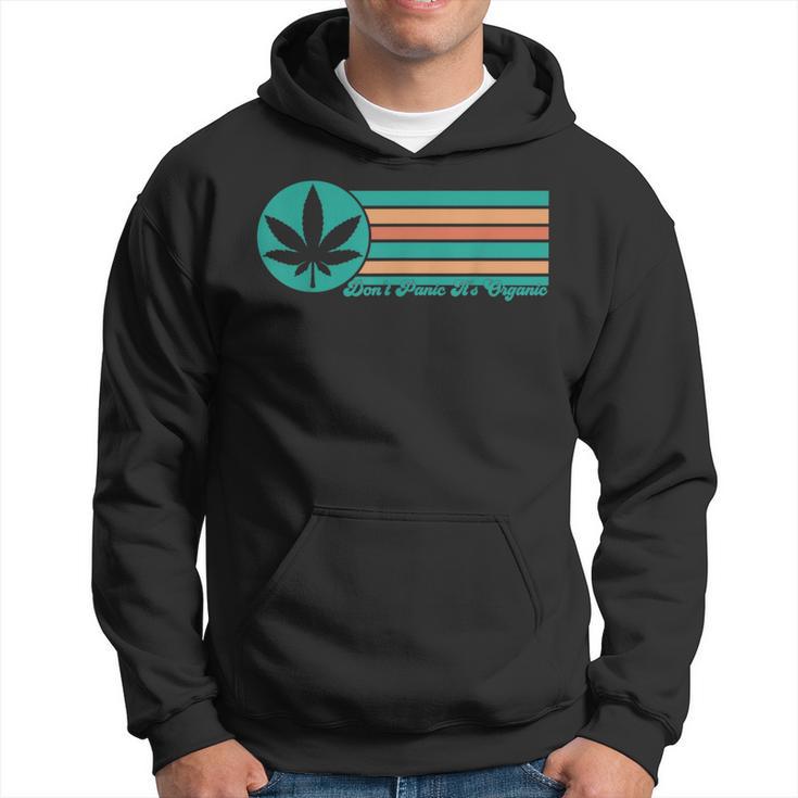 Keine Panik Es Ist Bio Cannabis Marijuana Hoodie