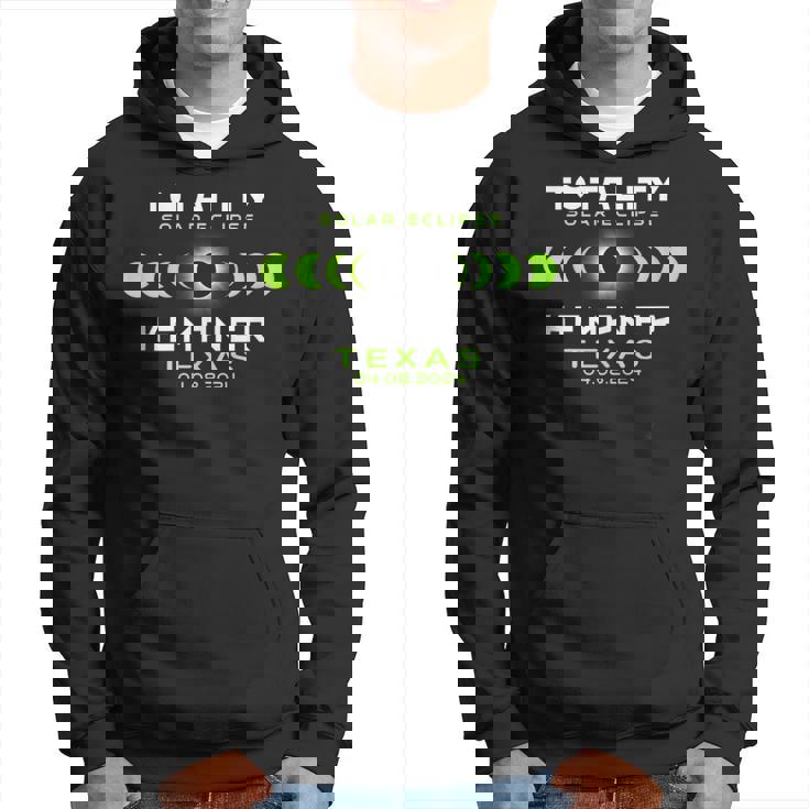 Kempner Texas Total Solar Eclipse 2024 Hoodie