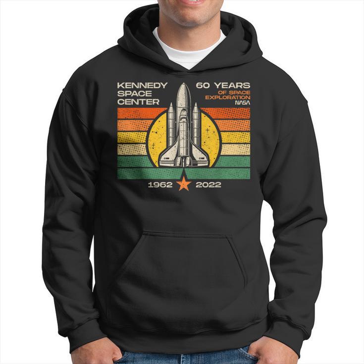 Kennedy Space Center 60Th Anniversary Vintage Retro Style Hoodie