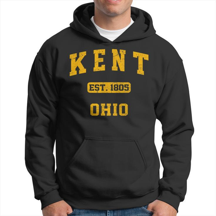 Kent Ohio Oh Vintage State Athletic Style Hoodie
