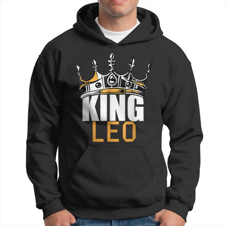 King Leo Birthday Horoscope Zodiac Sign Astrology Hoodie