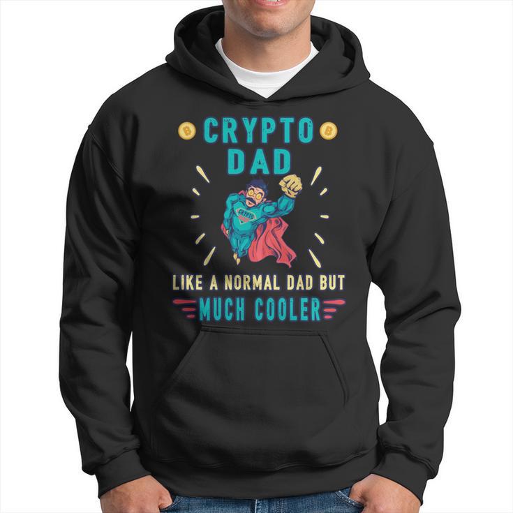 Krypto Dad Bitcoin Miner Lustige Kryptowährung Papa Kapuzenpullover