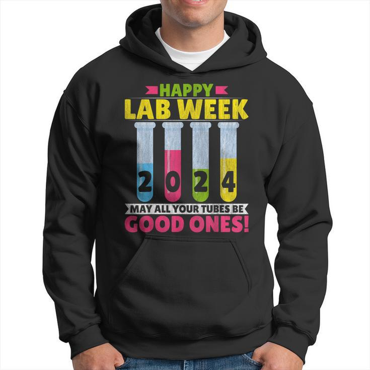 Lab Tech Happy Lab Week 2024 Lab Technician Hoodie
