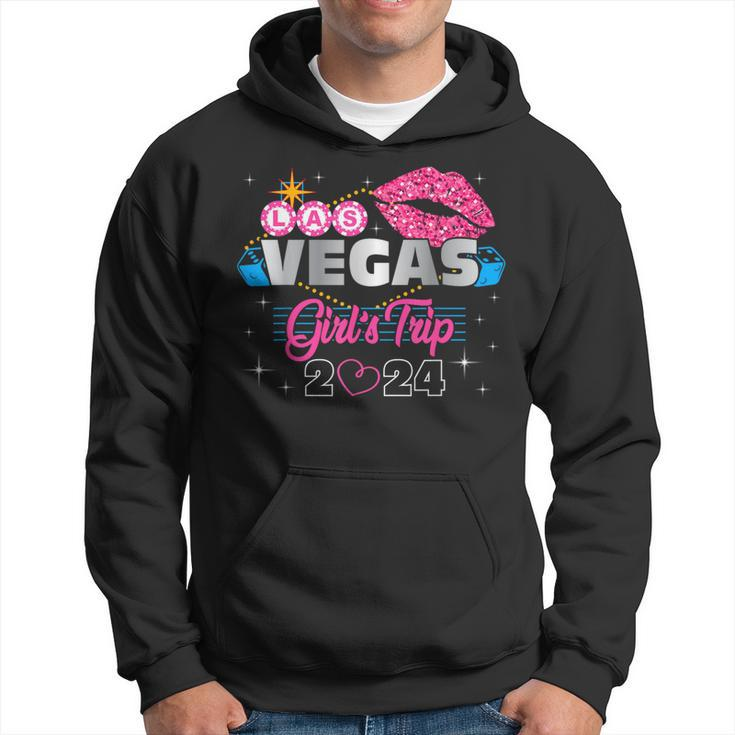 Las Vegas Girls Trip 2024 Vacation Vegas Birthday Squad Hoodie