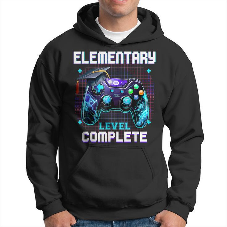 Last Day Of Elementary Level Complete Graduation Him Boys Hoodie