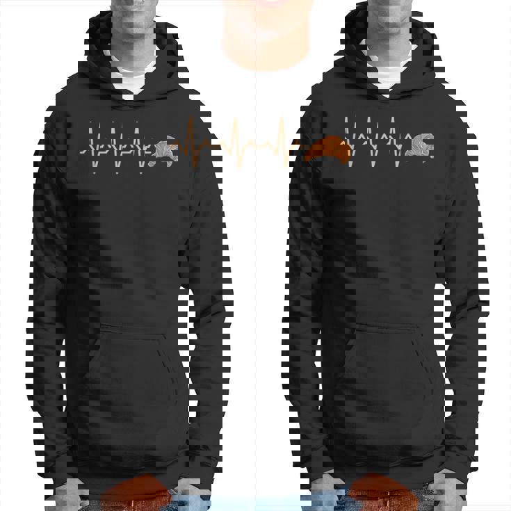 Latido Del Corazón De Croissant Kawaii Sudadera