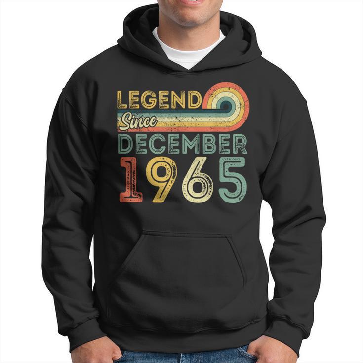 Legend Since December 1965 December 1965 Birthday Hoodie