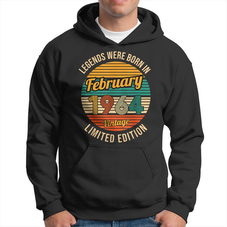 Legends Were Born In January 1964 60Th Birthday Hoodie