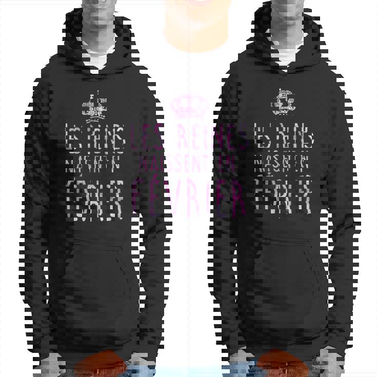 Les Legendes Sont Nees En Fevrier Tshirt Sweat à capuche