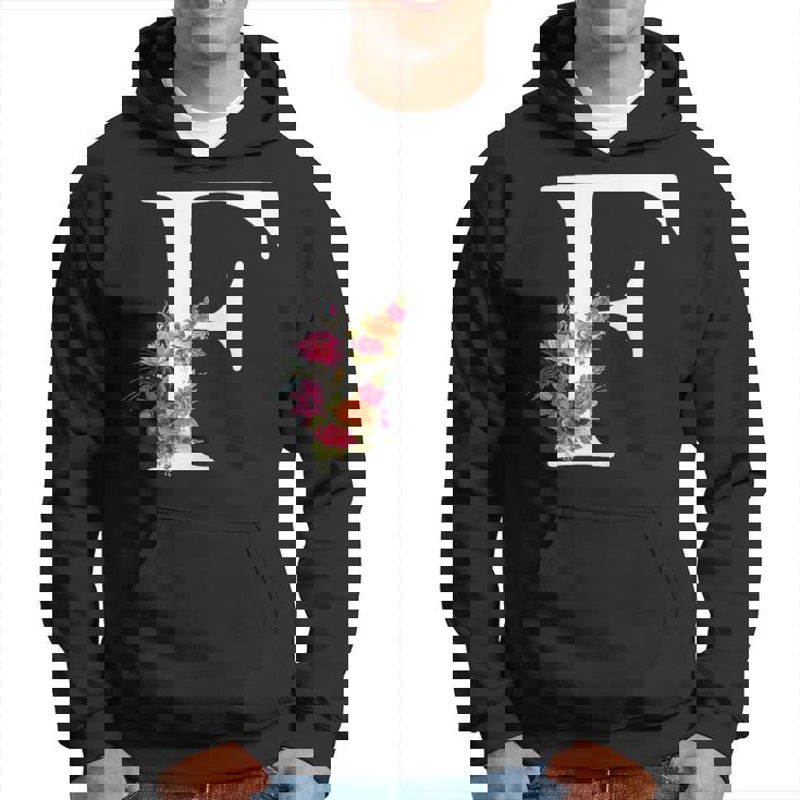 Letra Del Alfabeto – Nombre Inicial Letra F Flores Sudadera