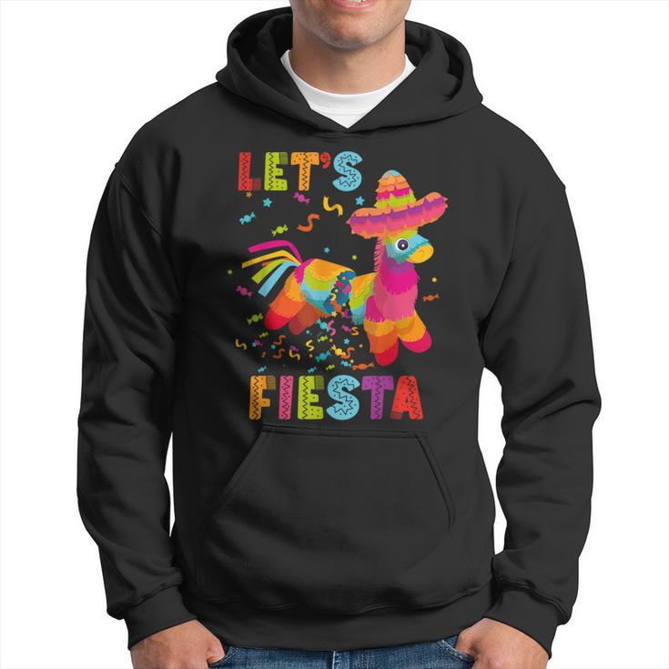 Let's Fiesta Pinata Cinco De Mayo Mexican Party Pinata Hoodie