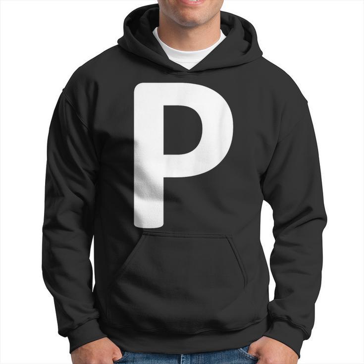 Letter P Kapuzenpullover