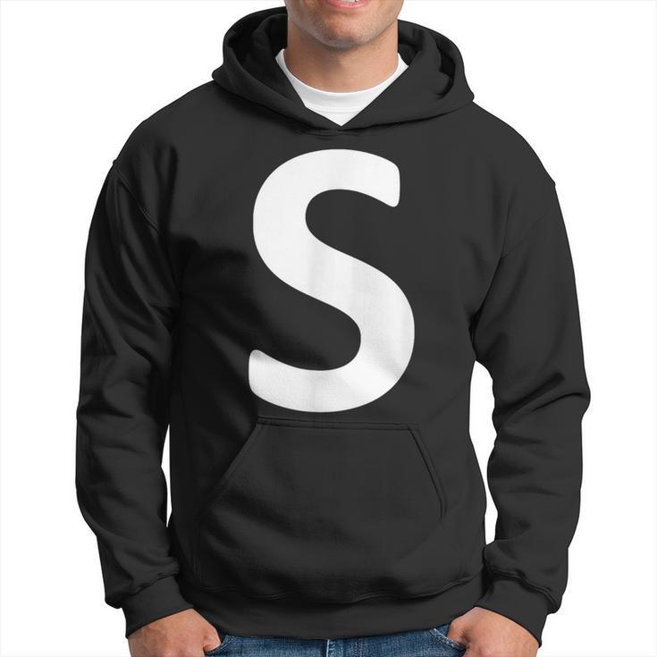 Letter S Kapuzenpullover