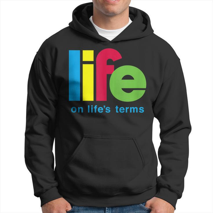 Life On Life's Terms Aa Na Sobriety Recovery Hoodie