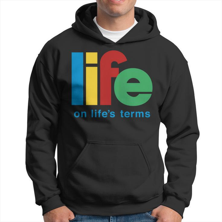 Life On Life's Terms Sobriety Recovery Aa Na Hoodie