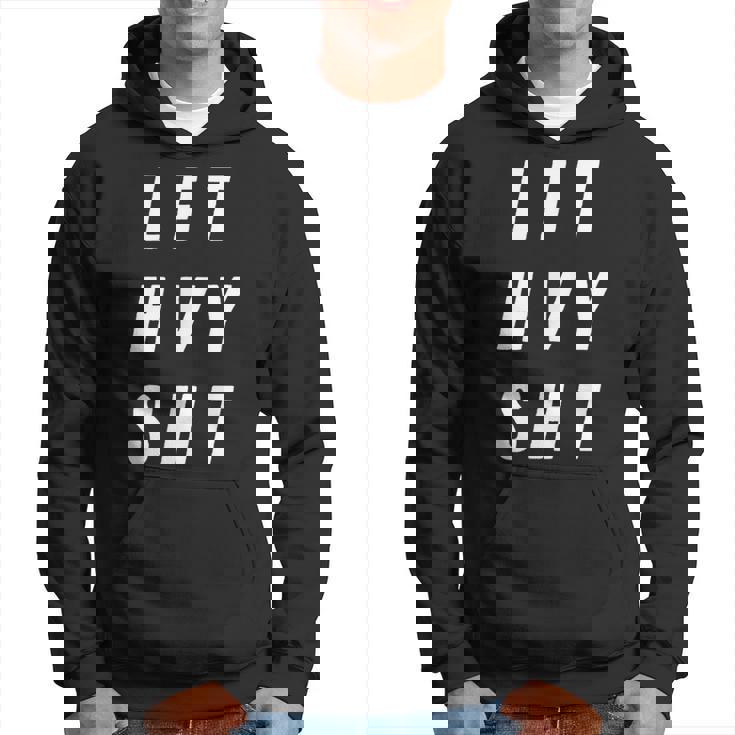 Lift Heavy Pump Cover Oversized Gym Workout Hoodie Seseable