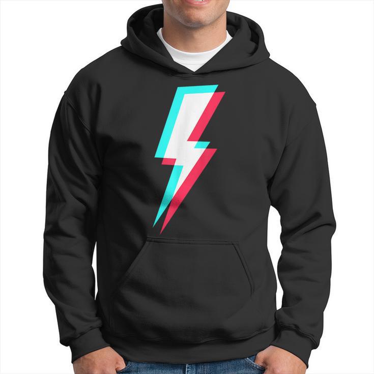 Lightning Symbol Power Electricity Bolt Graphic Hoodie