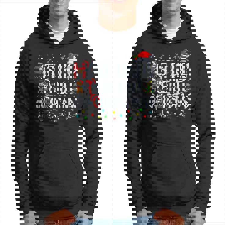 Most Likely To Be Late On Christmas Family Matching Xmas Hoodie