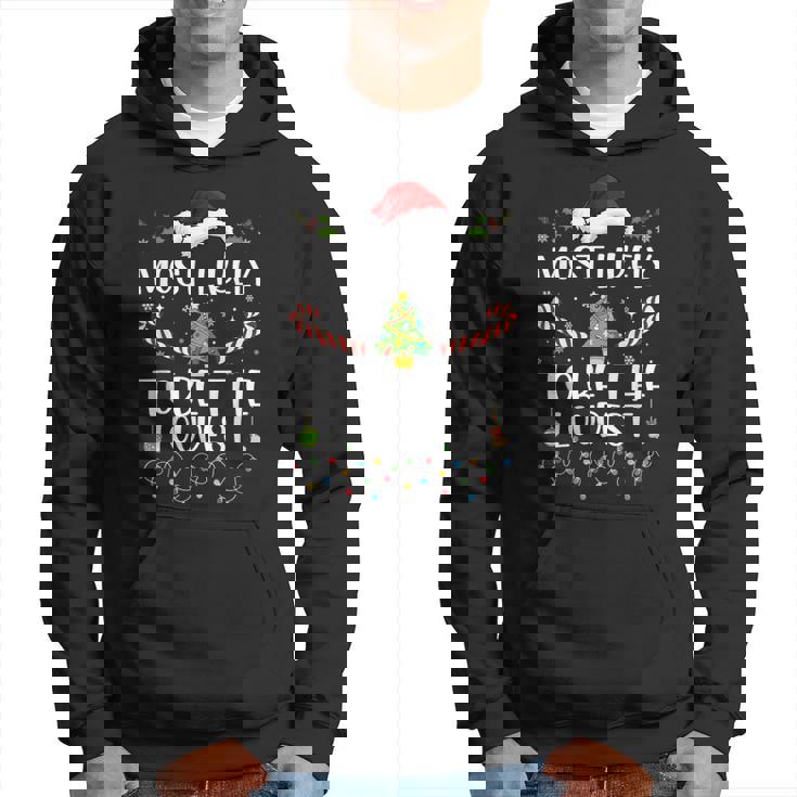Most Likely To Be The Loudest Matching Family Christmas Hoodie