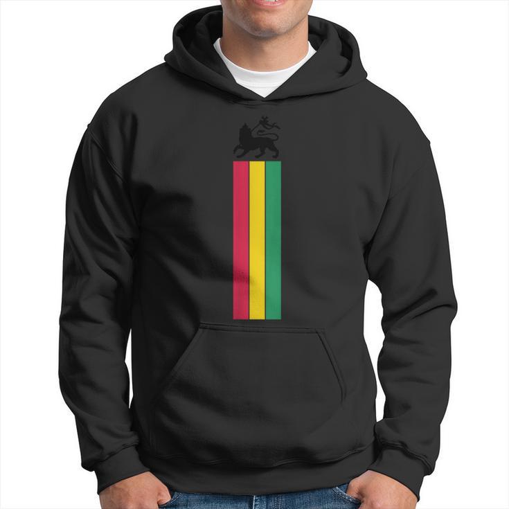 Lion Of Judah Reggae Music Jamaica Ethiopian Flag Vintage Hoodie